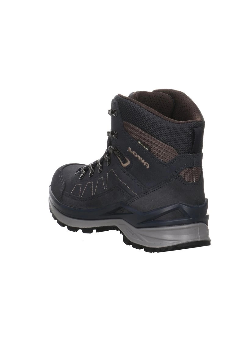 Lowa Sneaker High - Blau Kombi Braun Bei – Bild 5