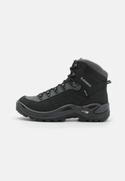 Lowa RENEGADE WARM GTX MID - Hikingschuh - Schwarz/grau