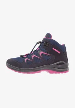 Lowa INNOX EVO GTX QC JUNIOR UNISEX - Hikingschuh - Navy/beere