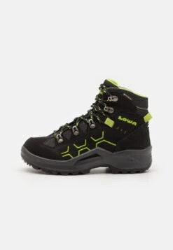 Lowa KODY EVO GTX MID JUNIOR - Hikingschuh - Black/lime
