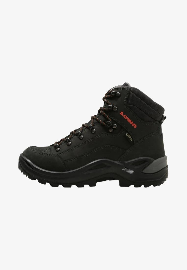 Lowa RENEGADE GTX MID - Hikingschuh - Schwarz Rot – Bild 3