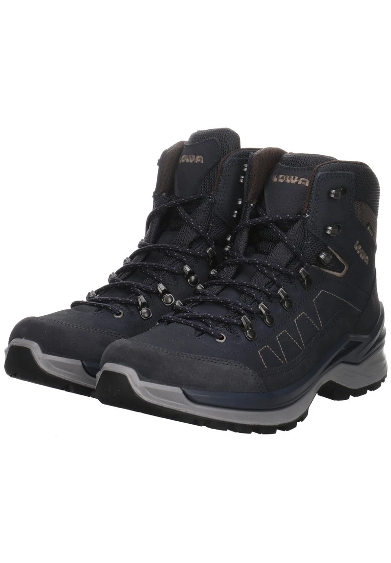 Lowa Sneaker High - Blau Kombi Braun Bei – Bild 2