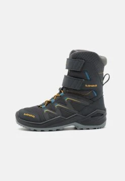 Lowa MADDOX WARM GTX HI UNISEX - Snowboot/Winterstiefel - Graphit/stahlblau