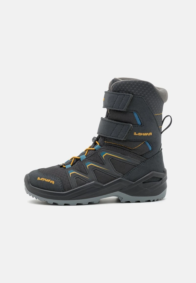 Lowa MADDOX WARM GTX HI UNISEX - Snowboot/Winterstiefel - Graphit/stahlblau
