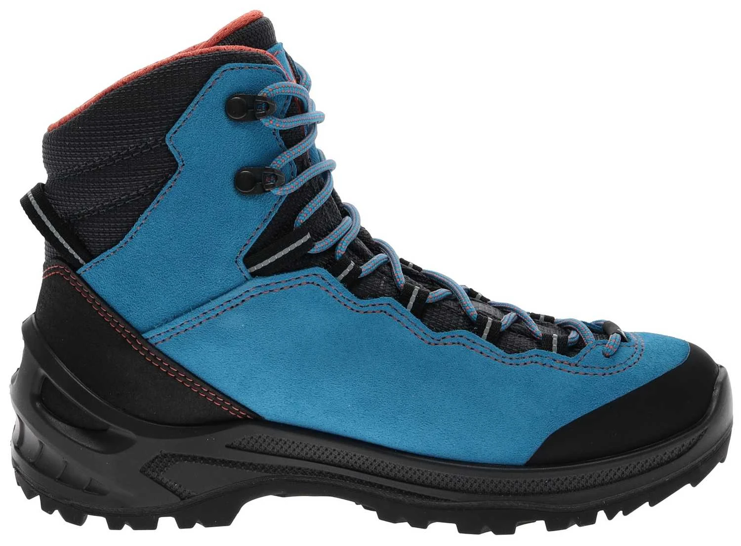 Lowa Freizeitschuh CADIN GTX MID JUNIOR In Türkis Flame – Bild 2