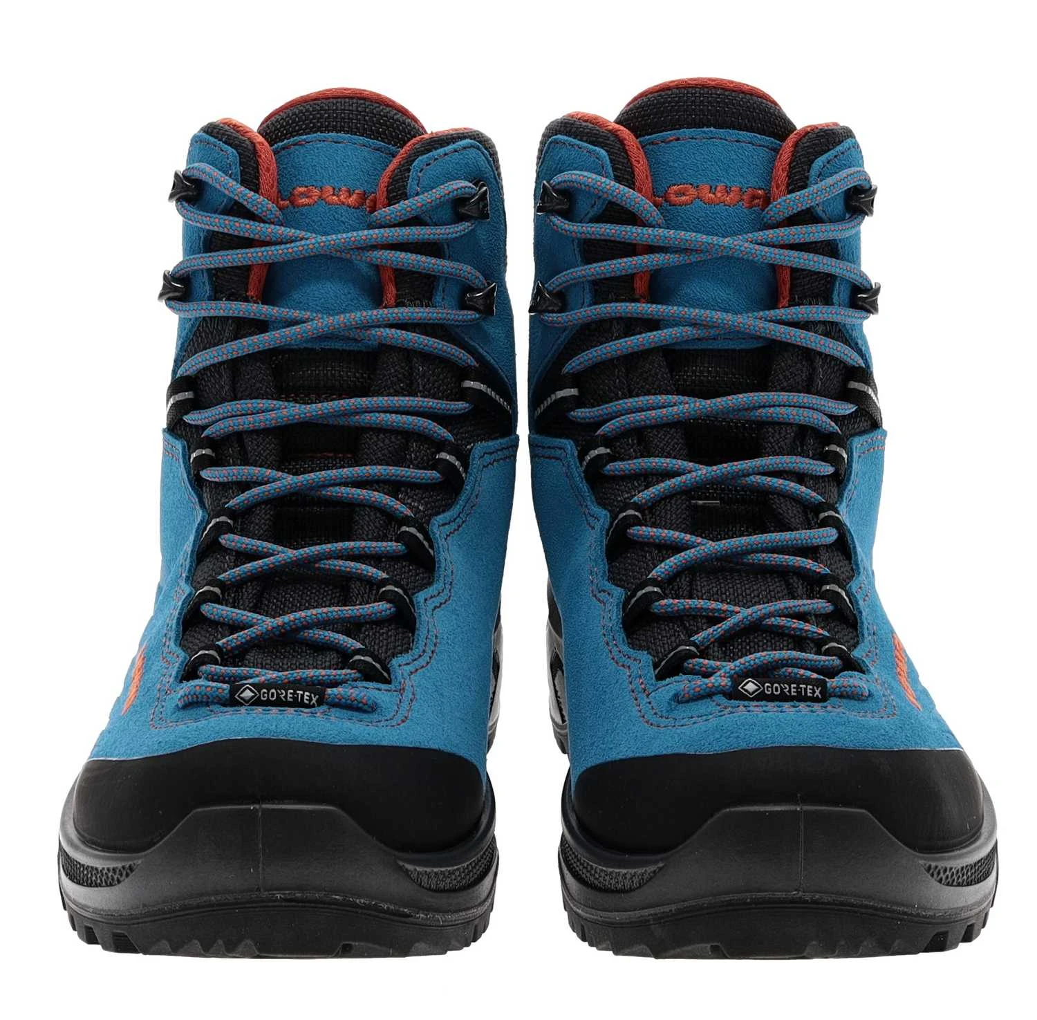 Lowa Freizeitschuh CADIN GTX MID JUNIOR In Türkis Flame – Bild 4