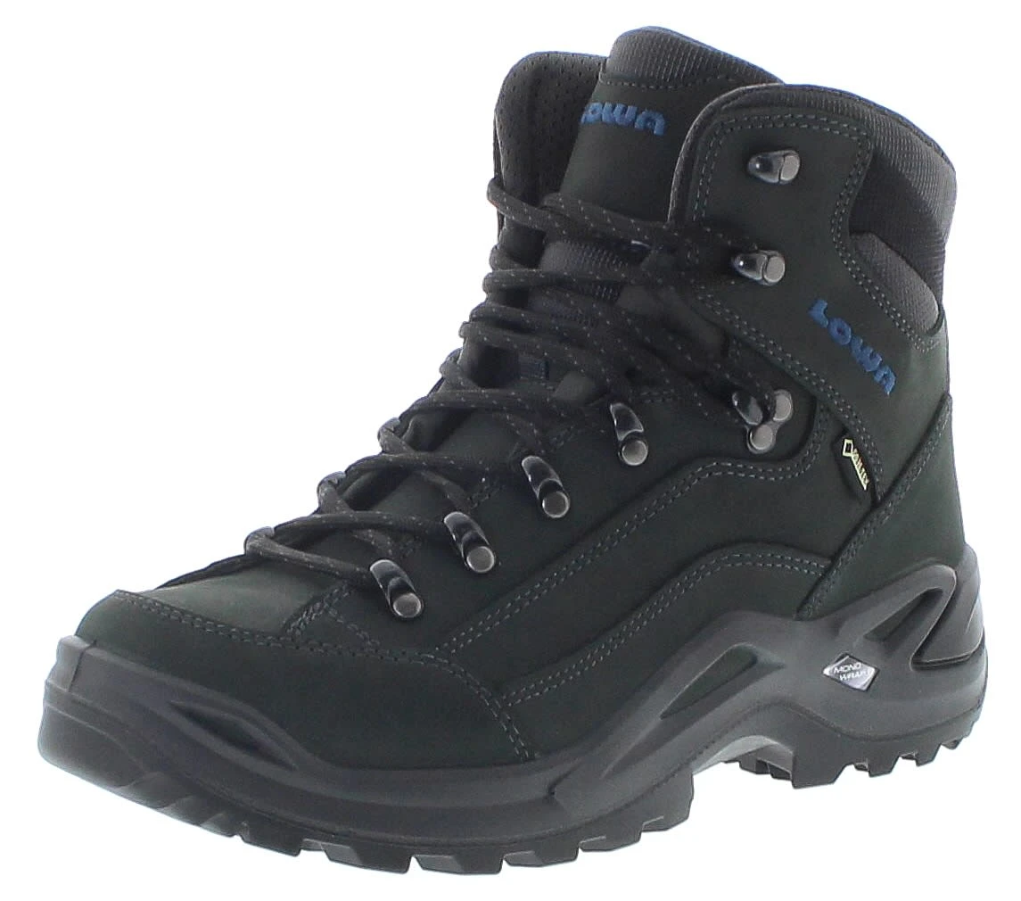 Lowa Hikingstiefel Renegade GTX Mid Anthrazit Stahlblau