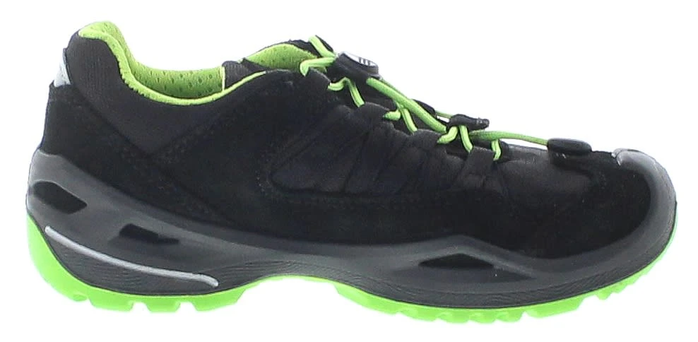 Lowa Kinderschuhe Robin GTX LO In Schwarz Limone – Bild 2