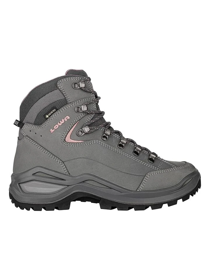 Lowa Leder-Wanderschuhe "Renegade Evo GTX" In Grau