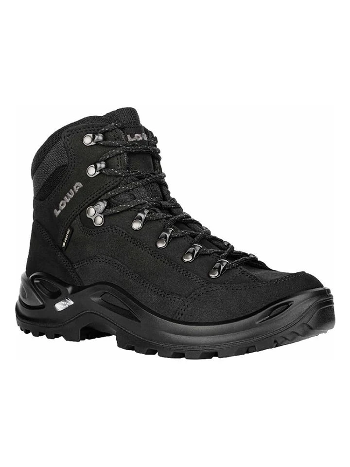 Lowa Leder-Wanderschuhe "Renegade GTX Mid Ws" In Schwarz – Bild 2
