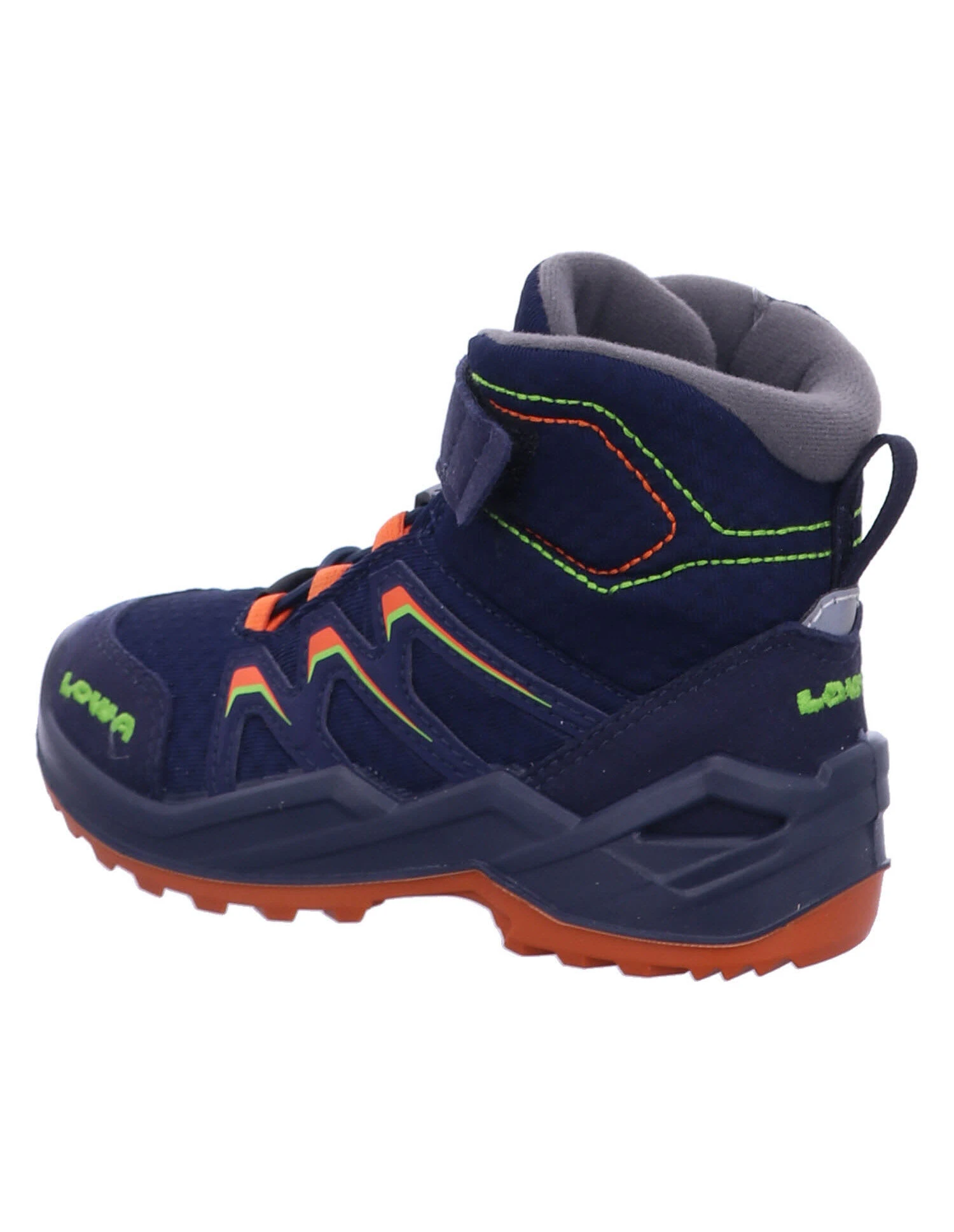 Lowa Maddox Warm GTX Mid Jr Maddox Warm GTX Mid Jr In Navy/orange – Bild 3