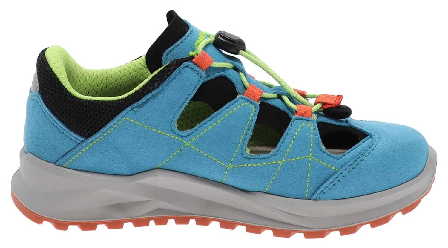 Lowa Outdooorsandale ARIOSO Junior In Türkis/Limone – Bild 2