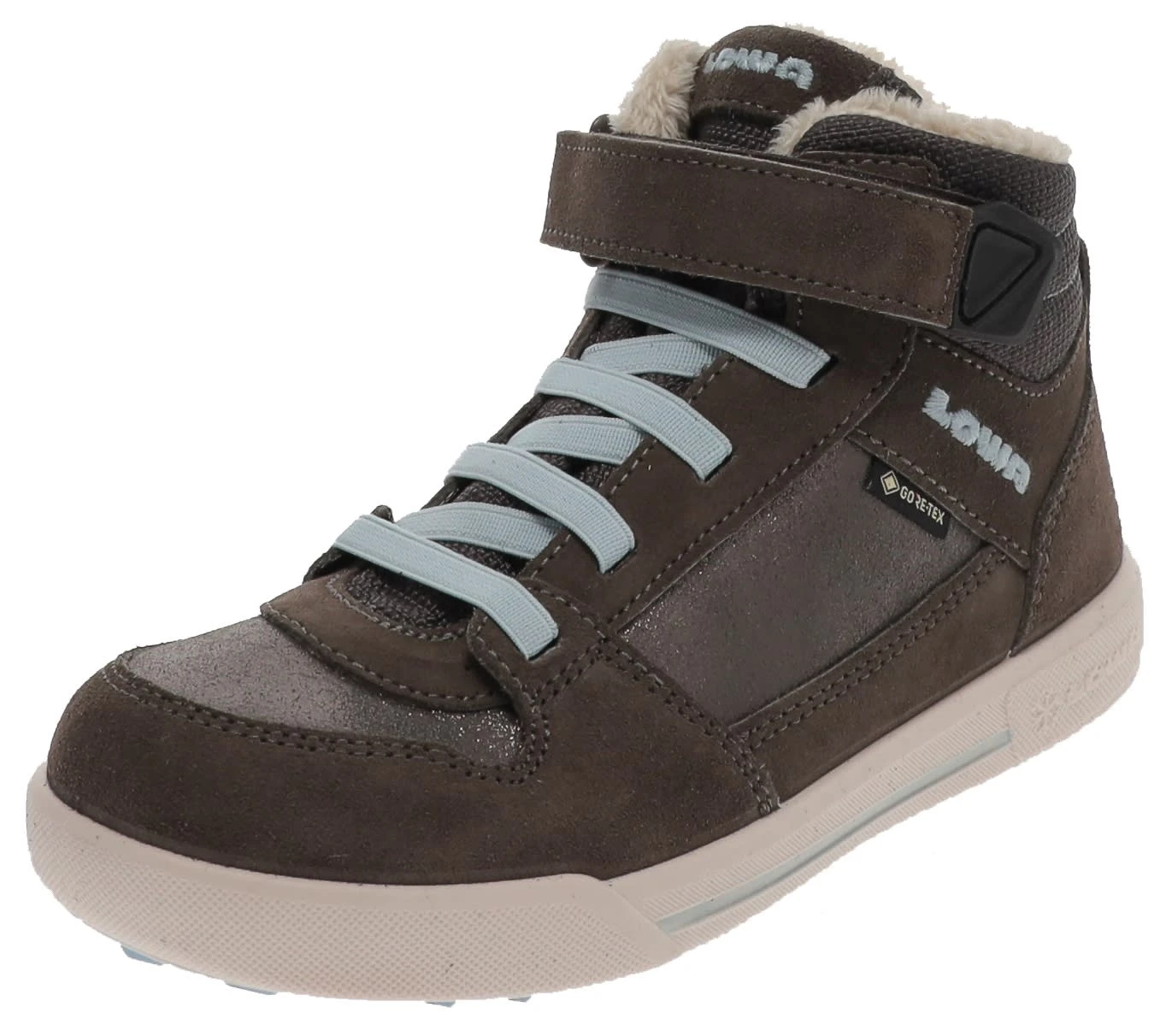 Lowa Wanderschuhe LARA II GTX Kinder Wanderschuhe In Stein/Eisblau